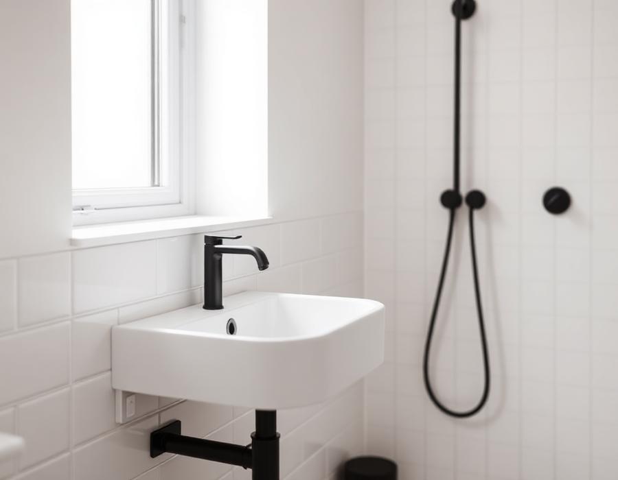 Bathroom repair — after